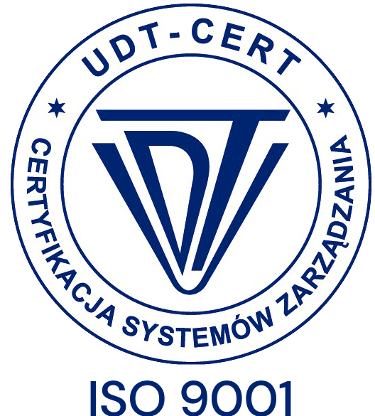 Certyfikat ISO 9001 — UDT-CERT